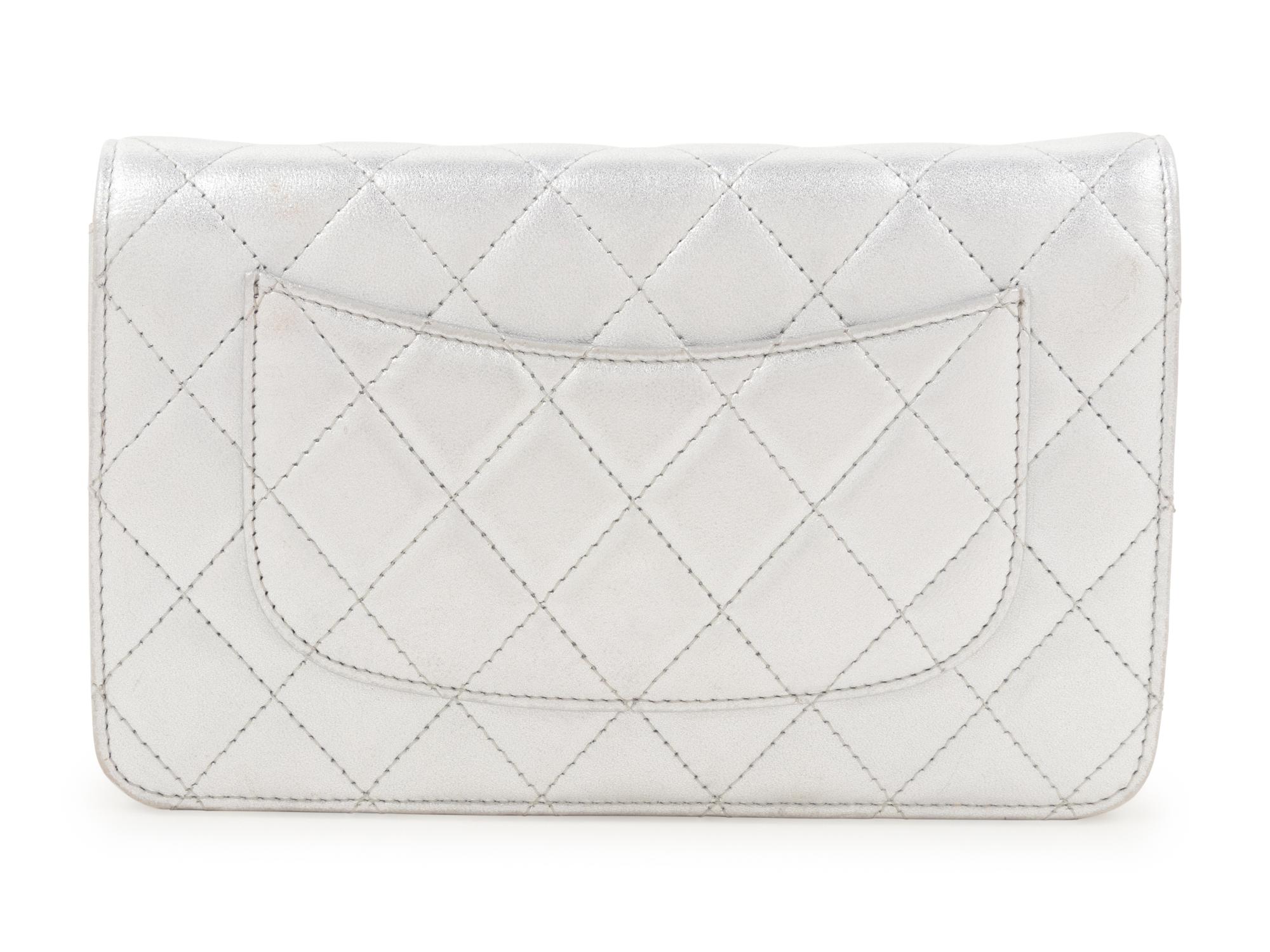 Chanel Quilted Leather Wallet Bag, 2008-2009