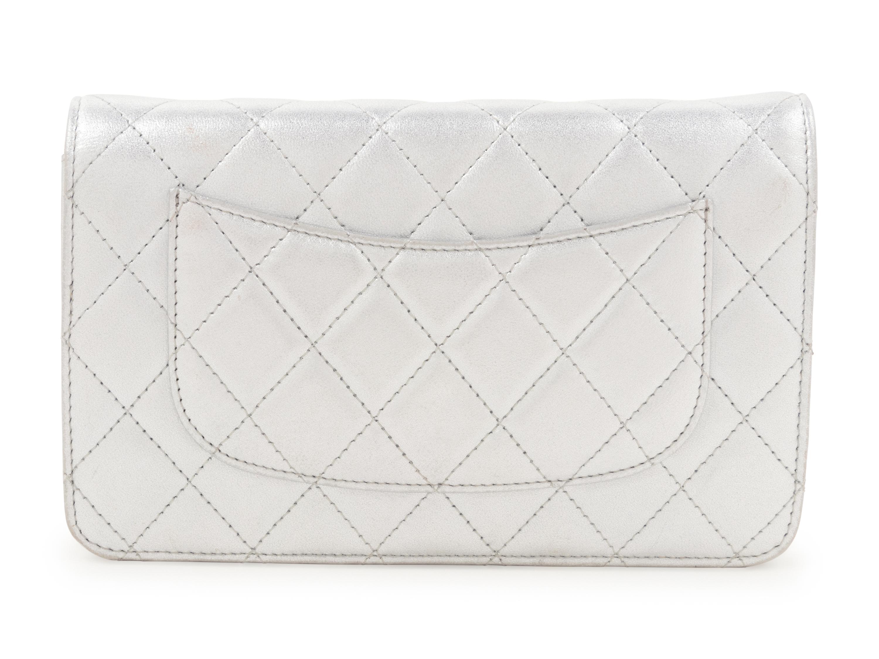 Chanel Quilted Leather Wallet Bag, 2008-2009