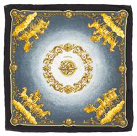 An Hermes Silk Pocket Square, 16" x 16"