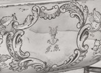 A silver biscuit box and covered sugar dish, Ball, Tompkins & Black (active 1839-1851), New York, NY, and Samuel Kirk (founded 1815), Baltimore, MD, circa 1828-1851