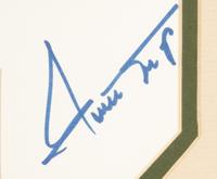 A Group of Mickey Mantle and Willie Mays Signed Autograph 1953 Topps Baseball Artwork Prints (Beckett Authentication Services Letters),