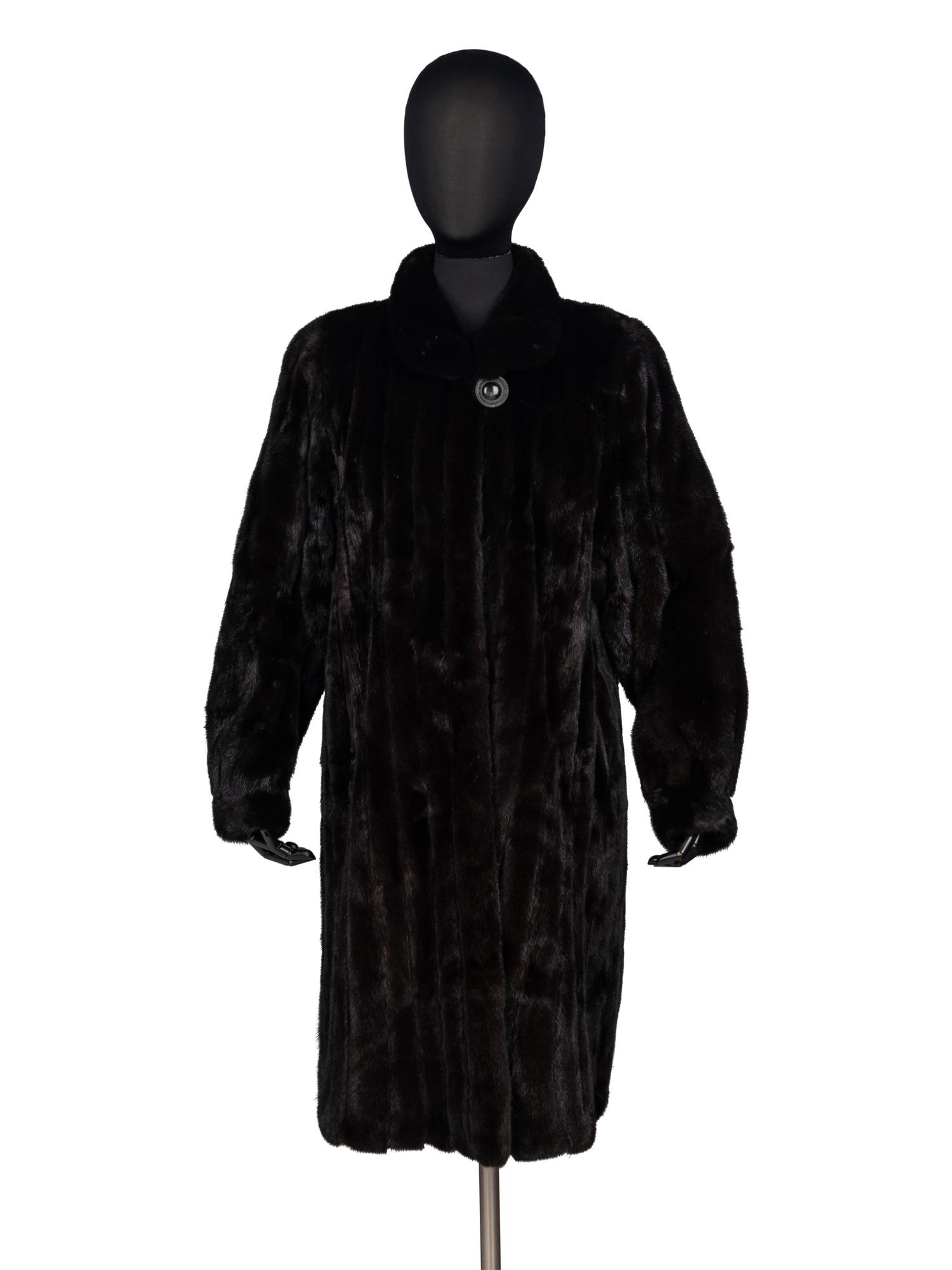 Mary McFadden Mink Coat