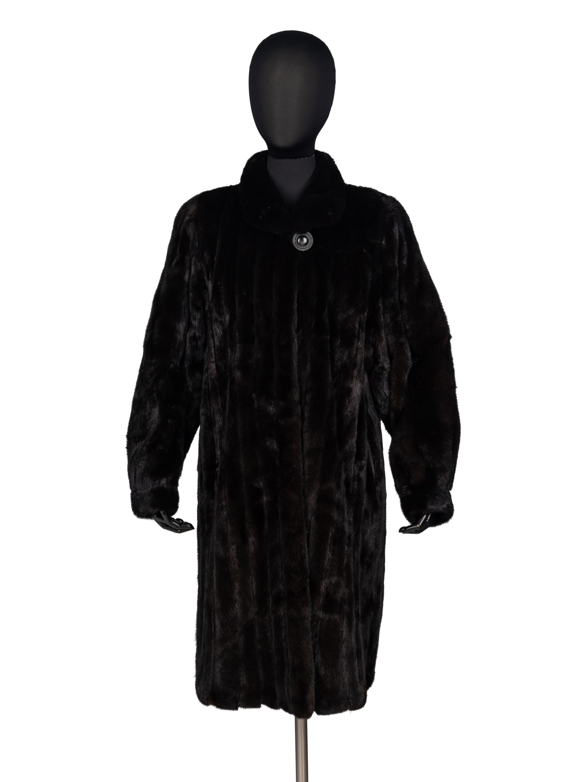 Mary McFadden Mink Coat
