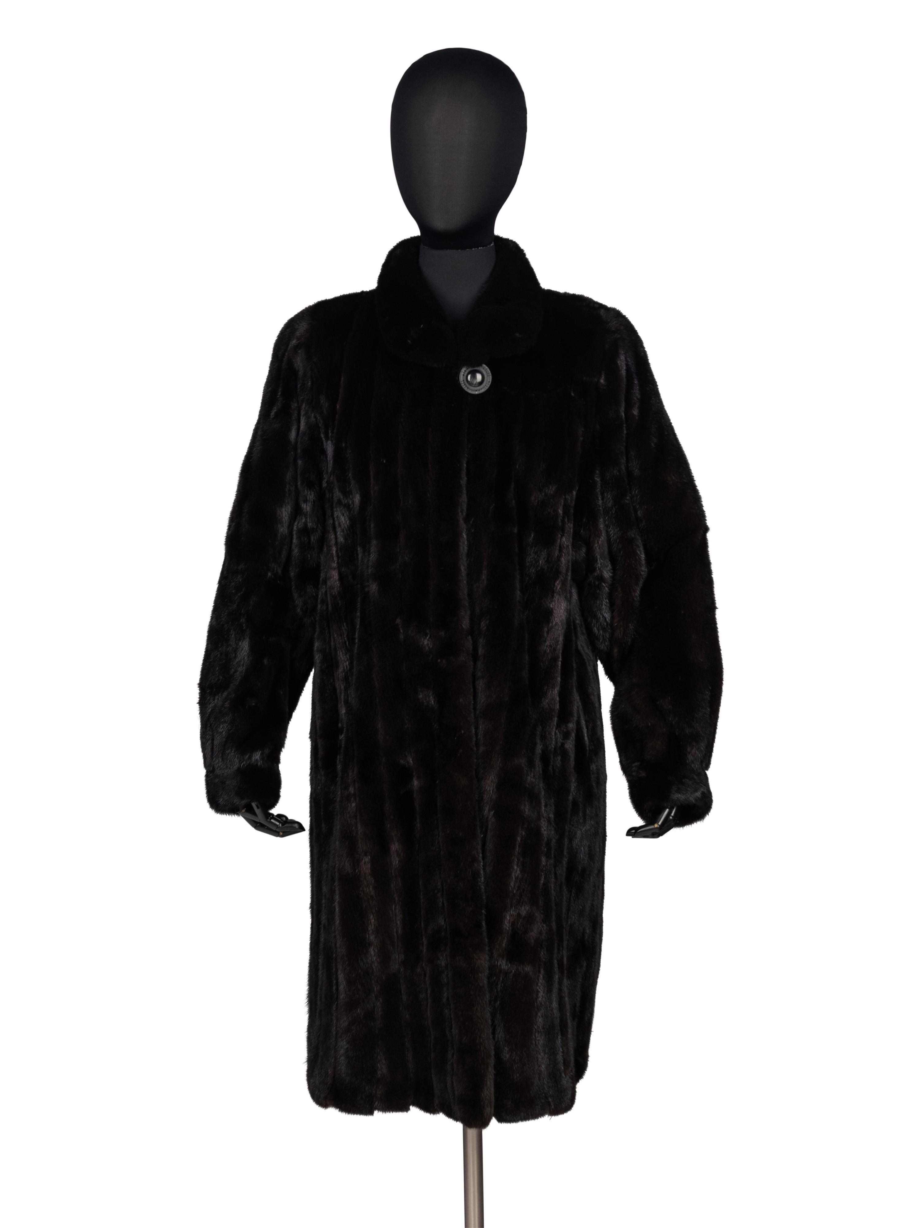 Mary McFadden Mink Coat