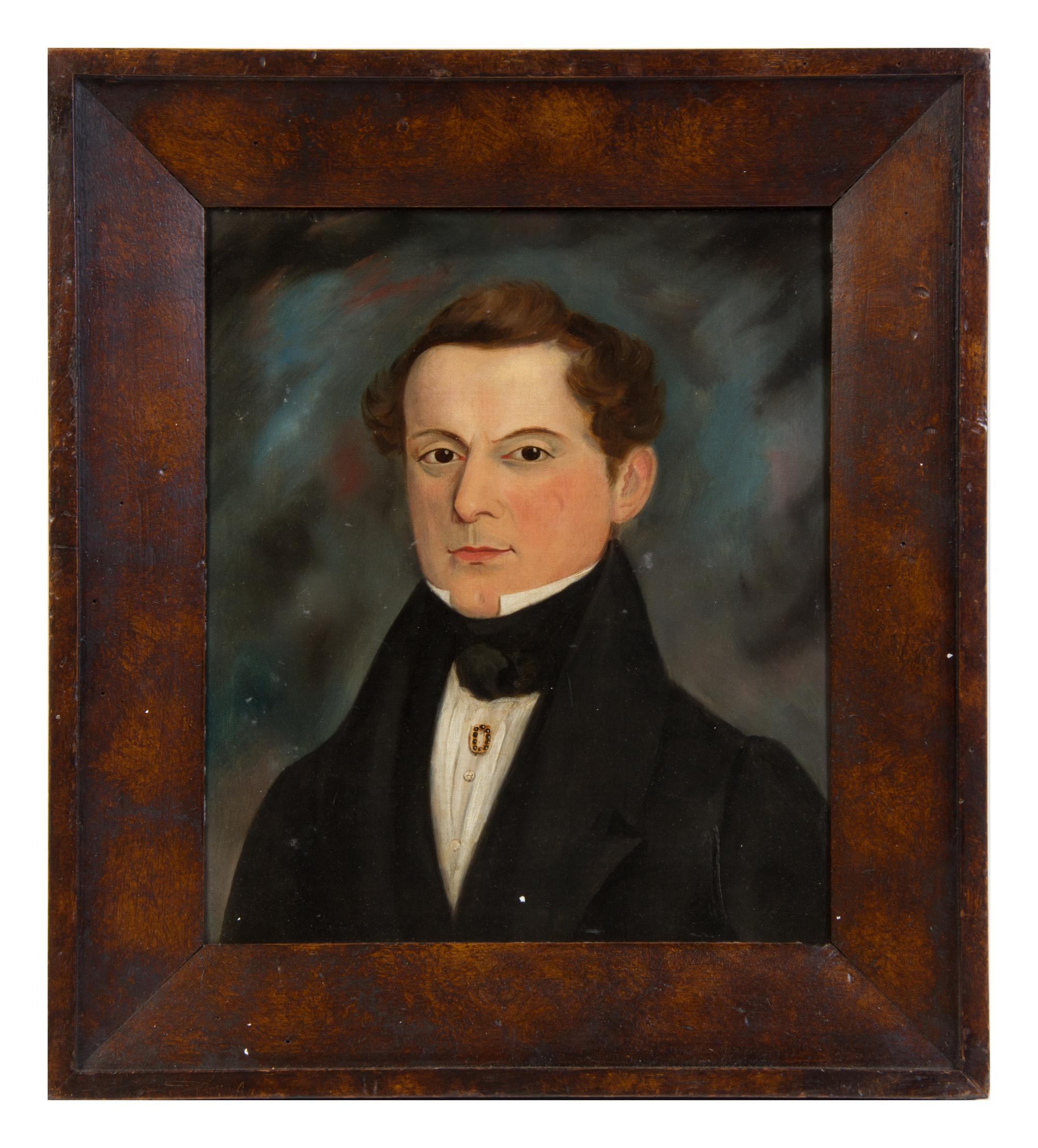 Artist Unknown, (American/British, 19th Century), Portraits of a Mother, Father and Children (four works)