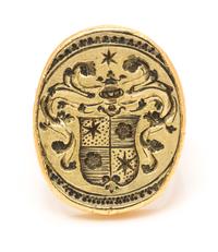 A Yellow Gold Signet Ring, 24.80 dwts.