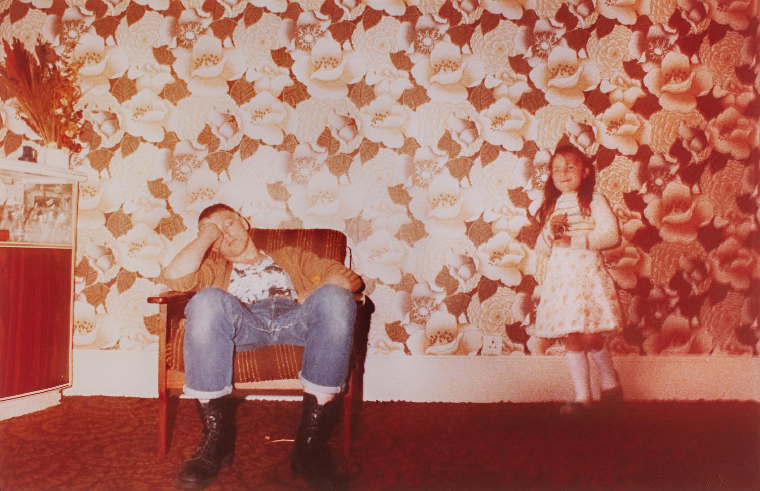 Nan Goldin (born 1953) Skinhead with Child, London, 1978