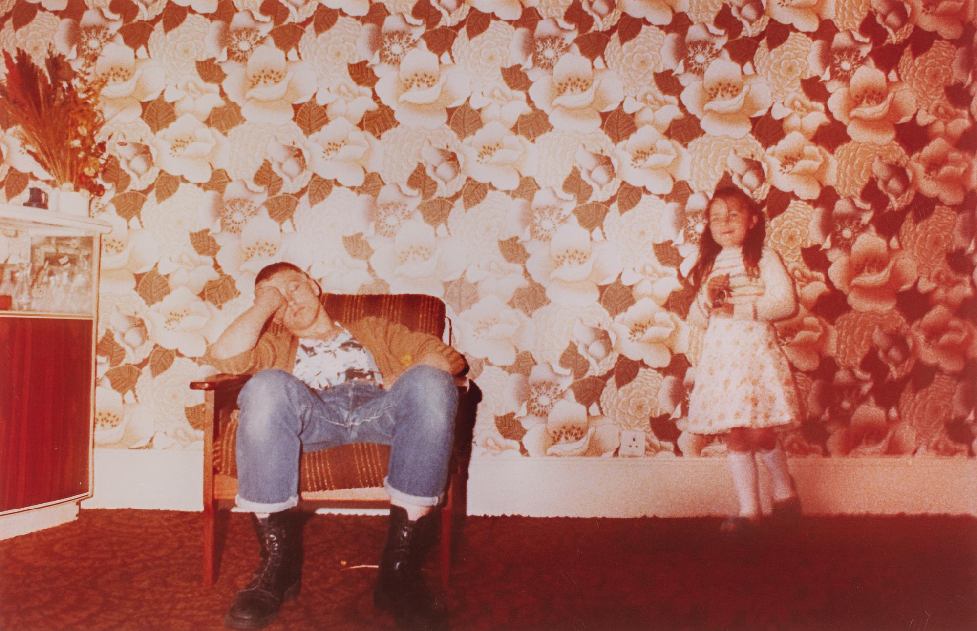Nan Goldin (born 1953) Skinhead with Child, London, 1978