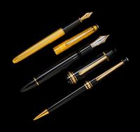 A Group of Three Montblanc Writing Instruments