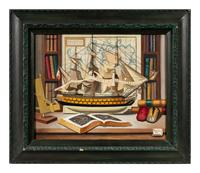 Still Life with Ship Model
