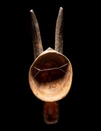 Two Mossi Wood Antelope Helmet Masks