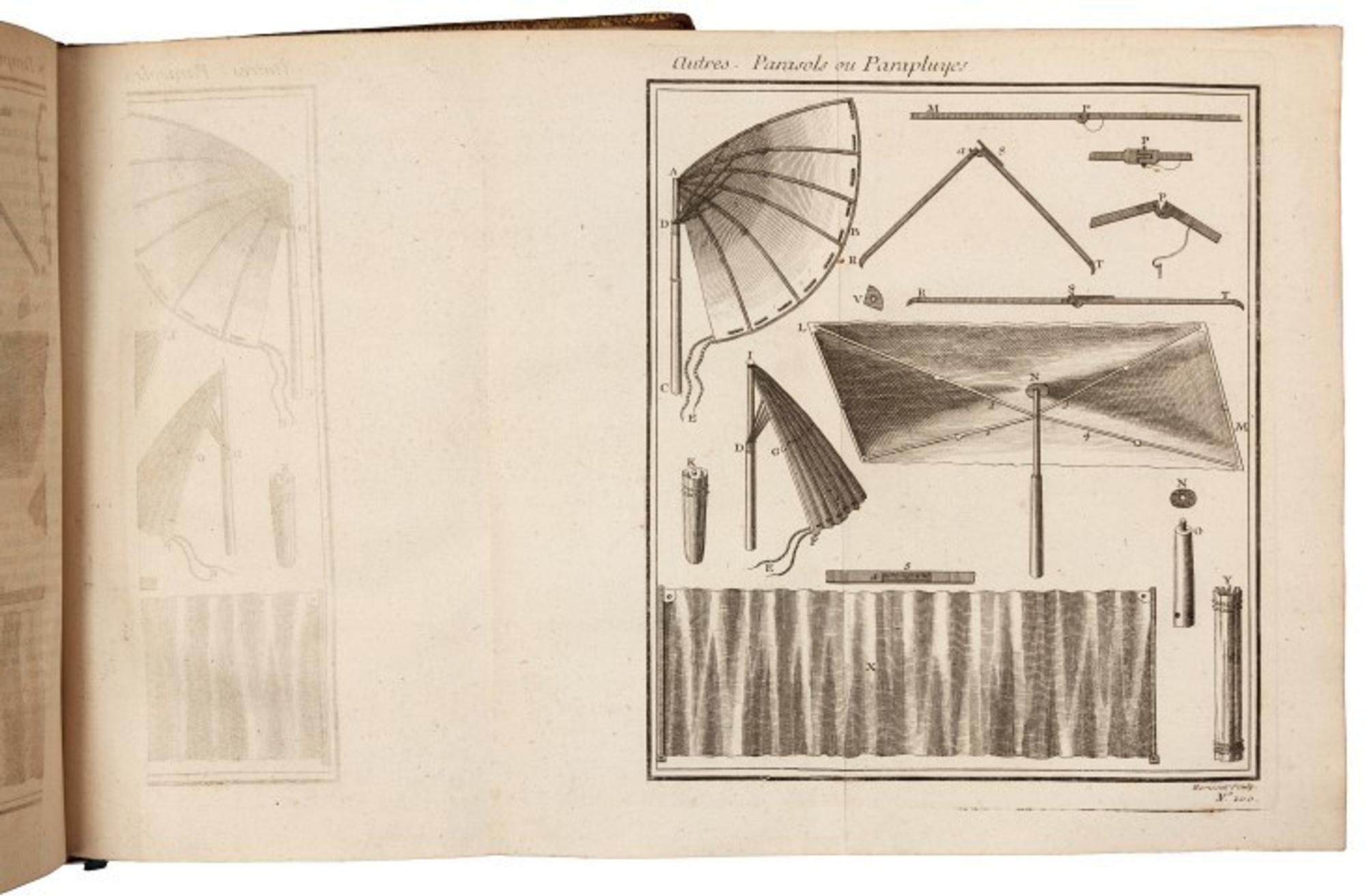 GALLON, Jean-Gaffin (1706-1775, editor). Machines et inventions approuvées par l'Académie royale des sciences depuis son établissement jusqu'à present; avec leur description. Paris: Gabriel Martin, Jean-Baptiste Coignard, Hippolyte-Louis Guerin [vol. VI: Antoine Boudet], 1735.