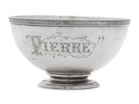 A Tiffany and Co. Silver Bowl Presented to Pierre Lorillard