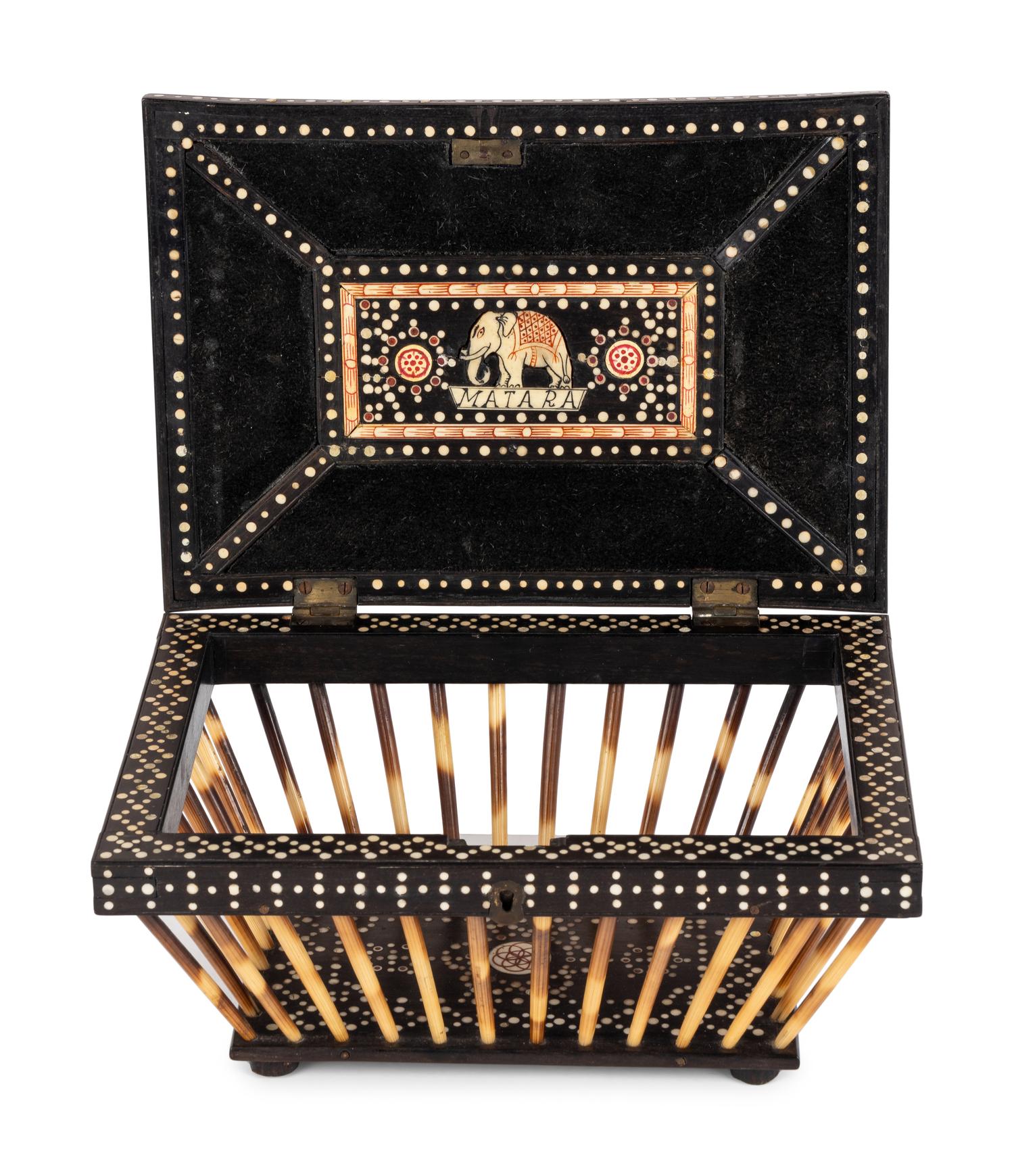 An Anglo-Indian Quill Box