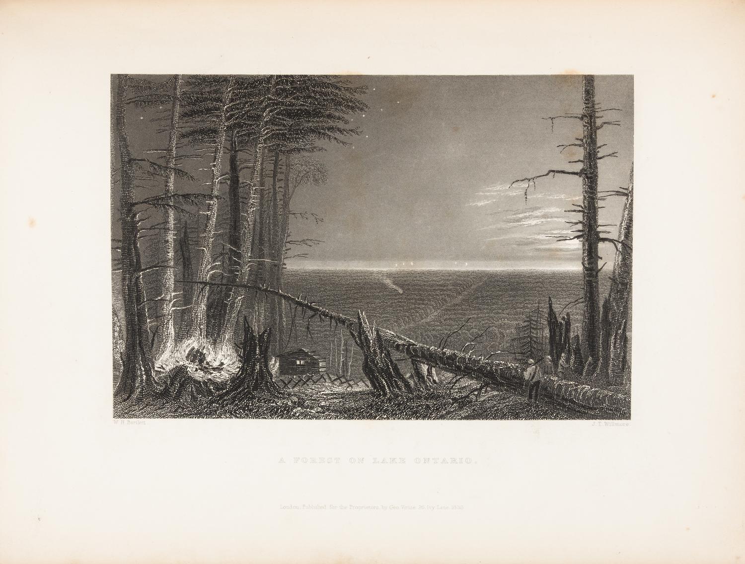 WILLIS, Nathaniel Parker (1806-1867). American Scenery. London: George Virtue, 1840. FIRST EDITION, 118 engraved plates.