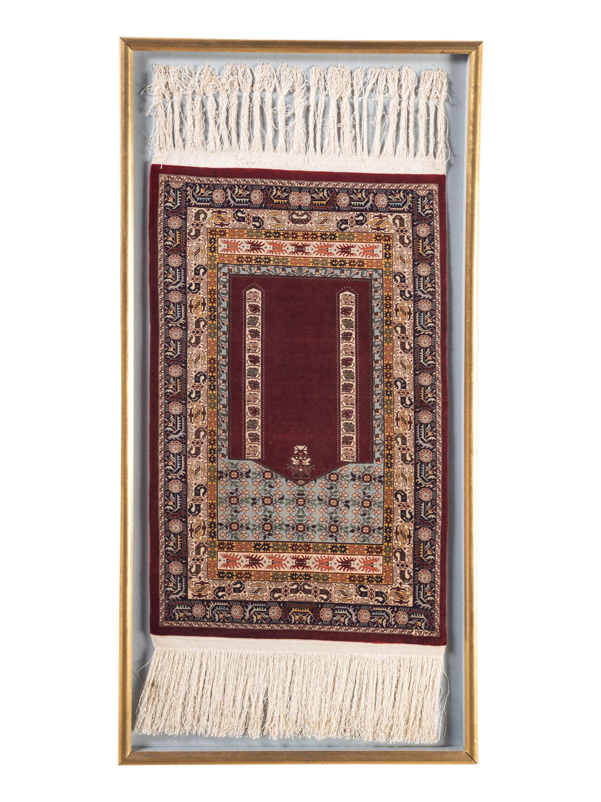A Turkish Silk Rug