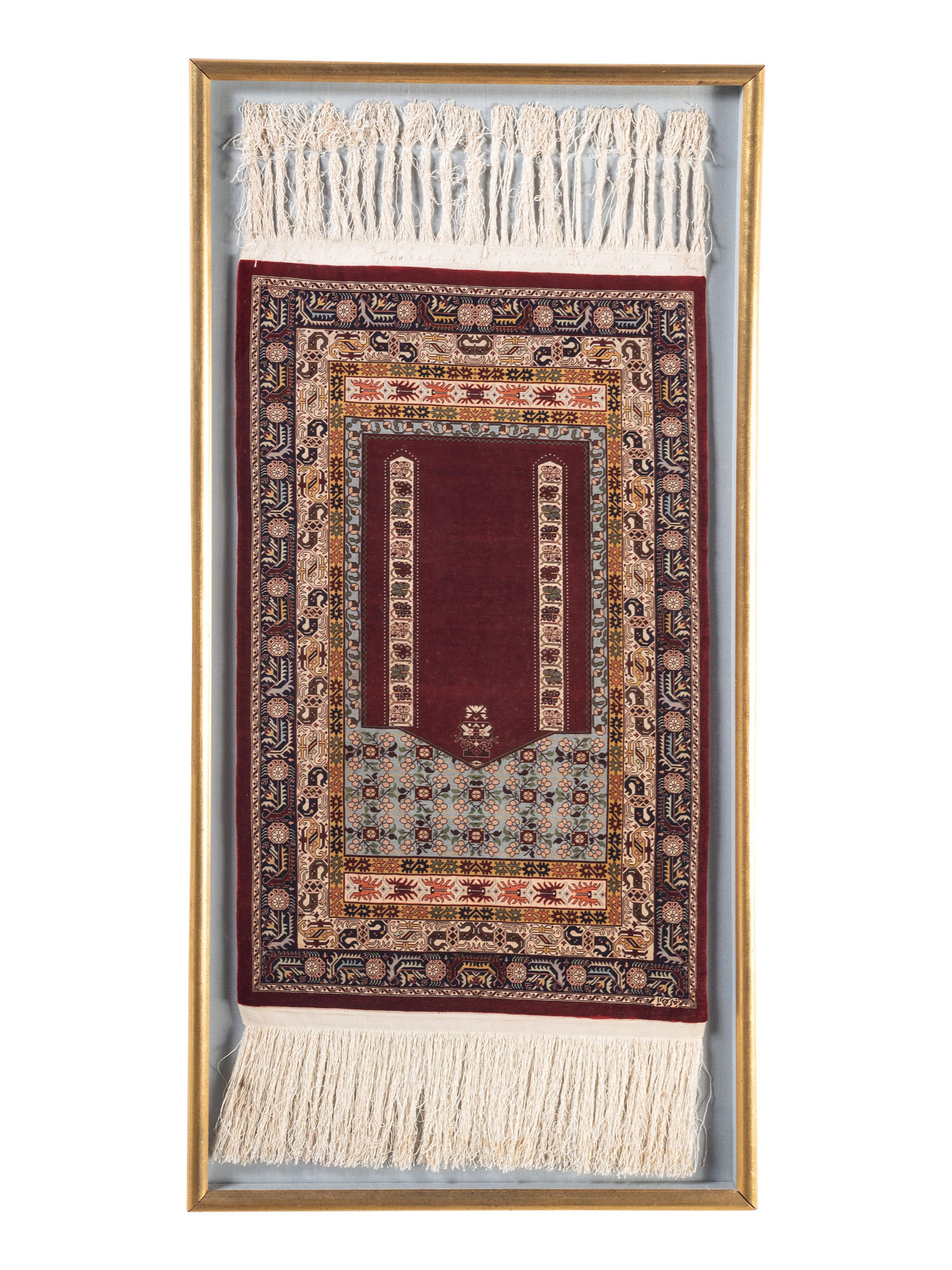A Turkish Silk Rug