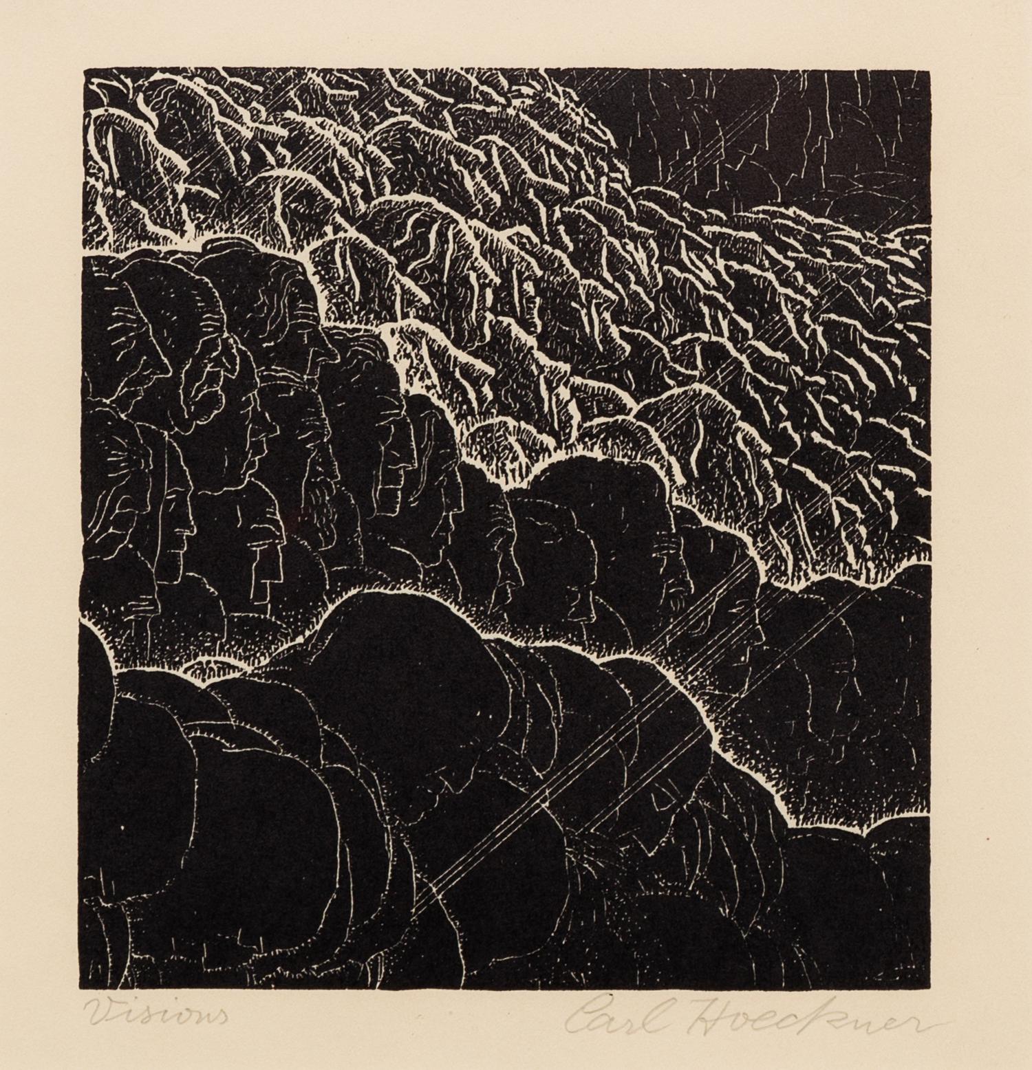Carl Hoeckner, (American, 1885-1955), Visions