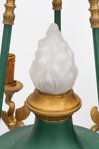 A Pair of Empire Style Seven-Light Chandeliers