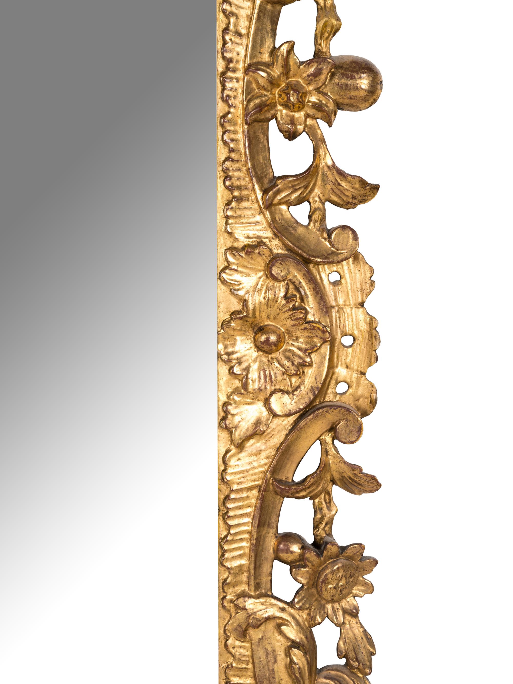 A Régence Style Giltwood Mirror