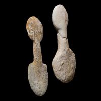 Two Anatolian Marble Idols