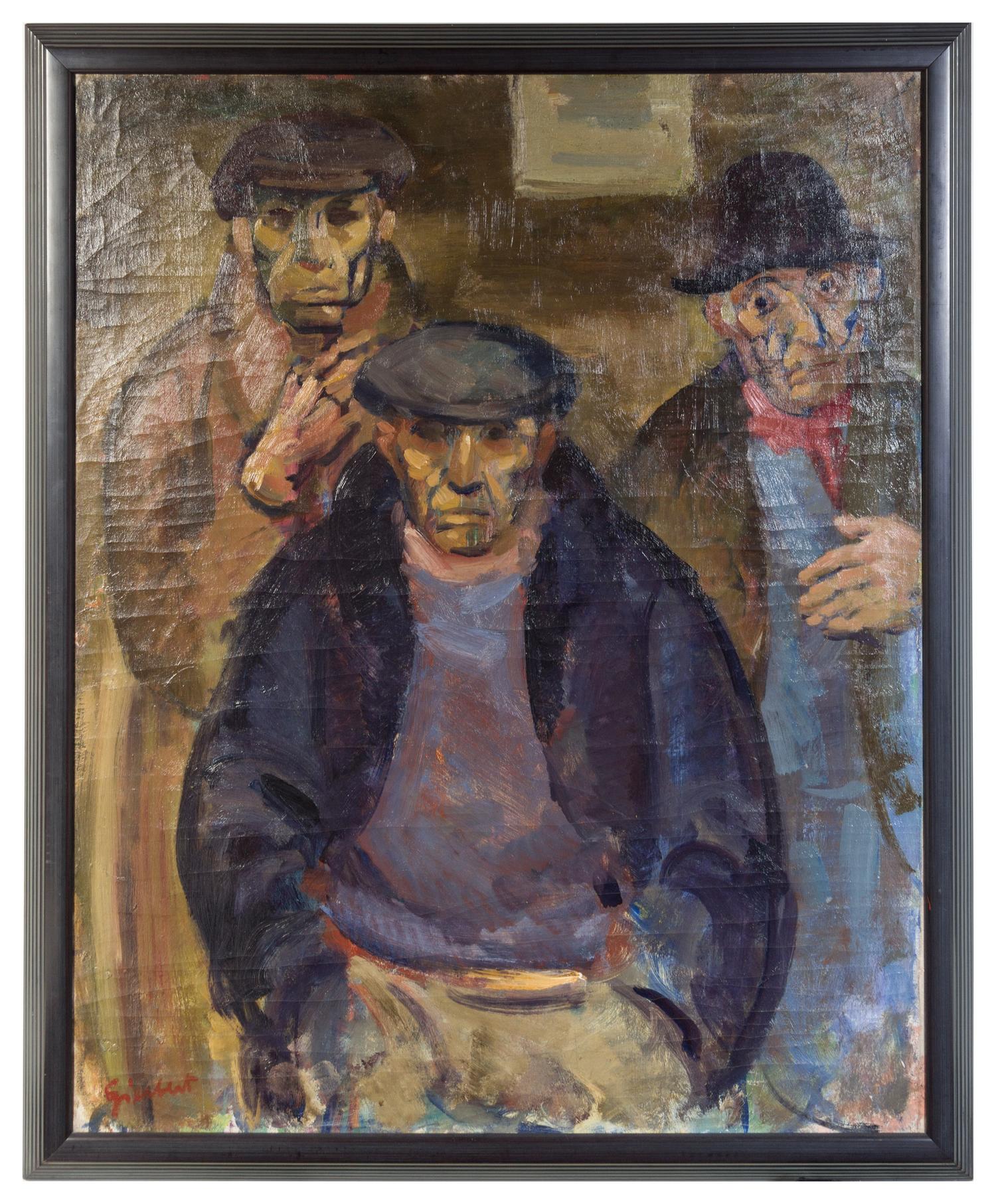 Edmund Giesbert, (American, 1893-1971), Three Figures
