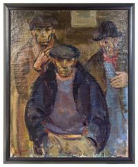 Edmund Giesbert, (American, 1893-1971), Three Figures
