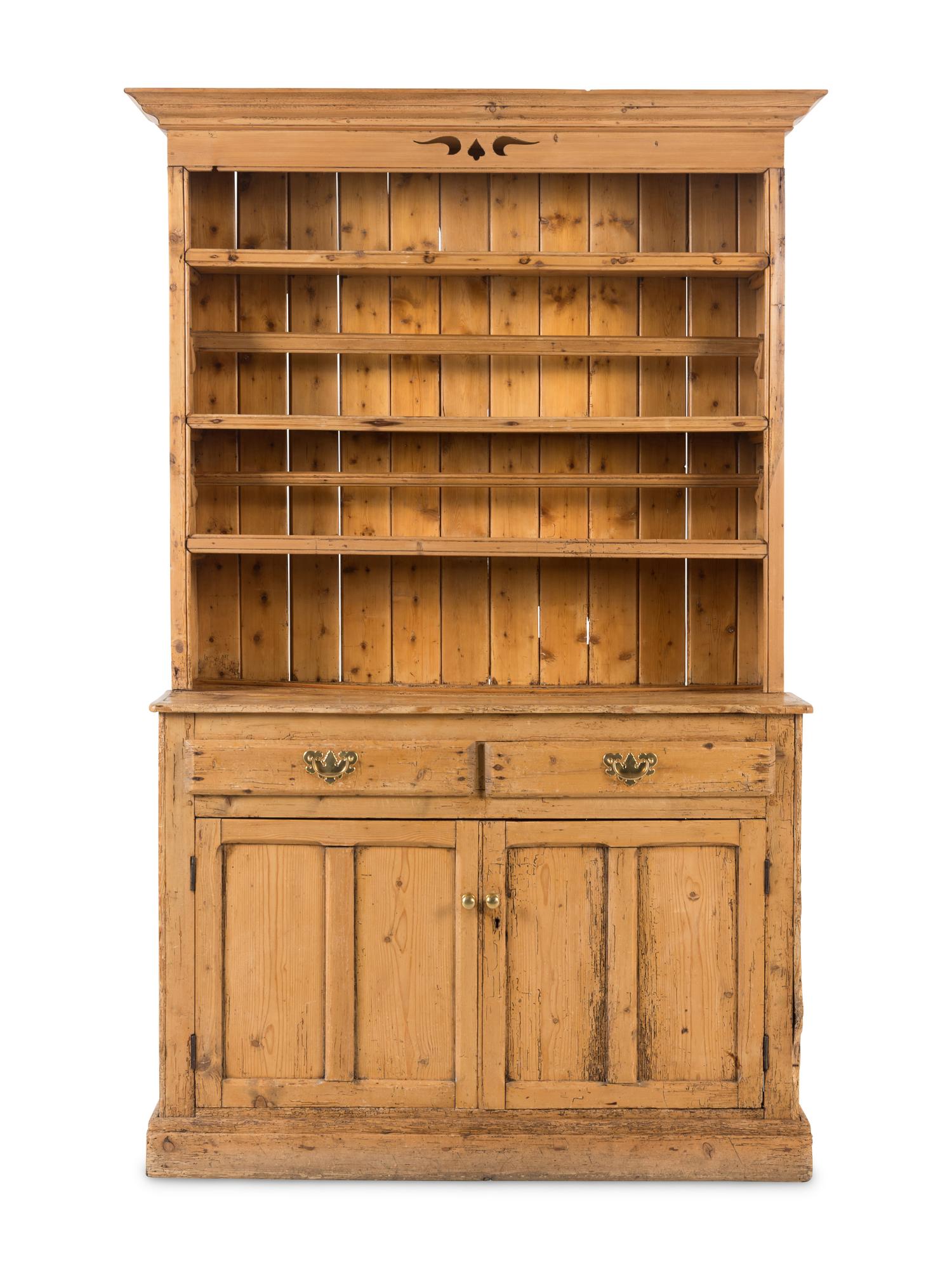 An English Provincial Pine Welsh Dresser