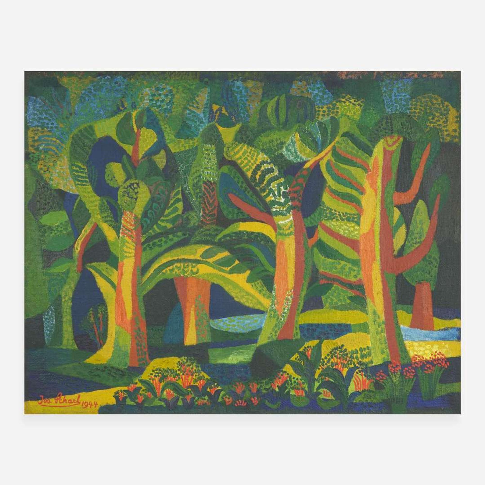 Josef Scharl (American/German, 1896-1954) Wald (Forest)