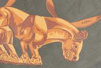 Four Hermès 140cm Silk Chiffon Scarves