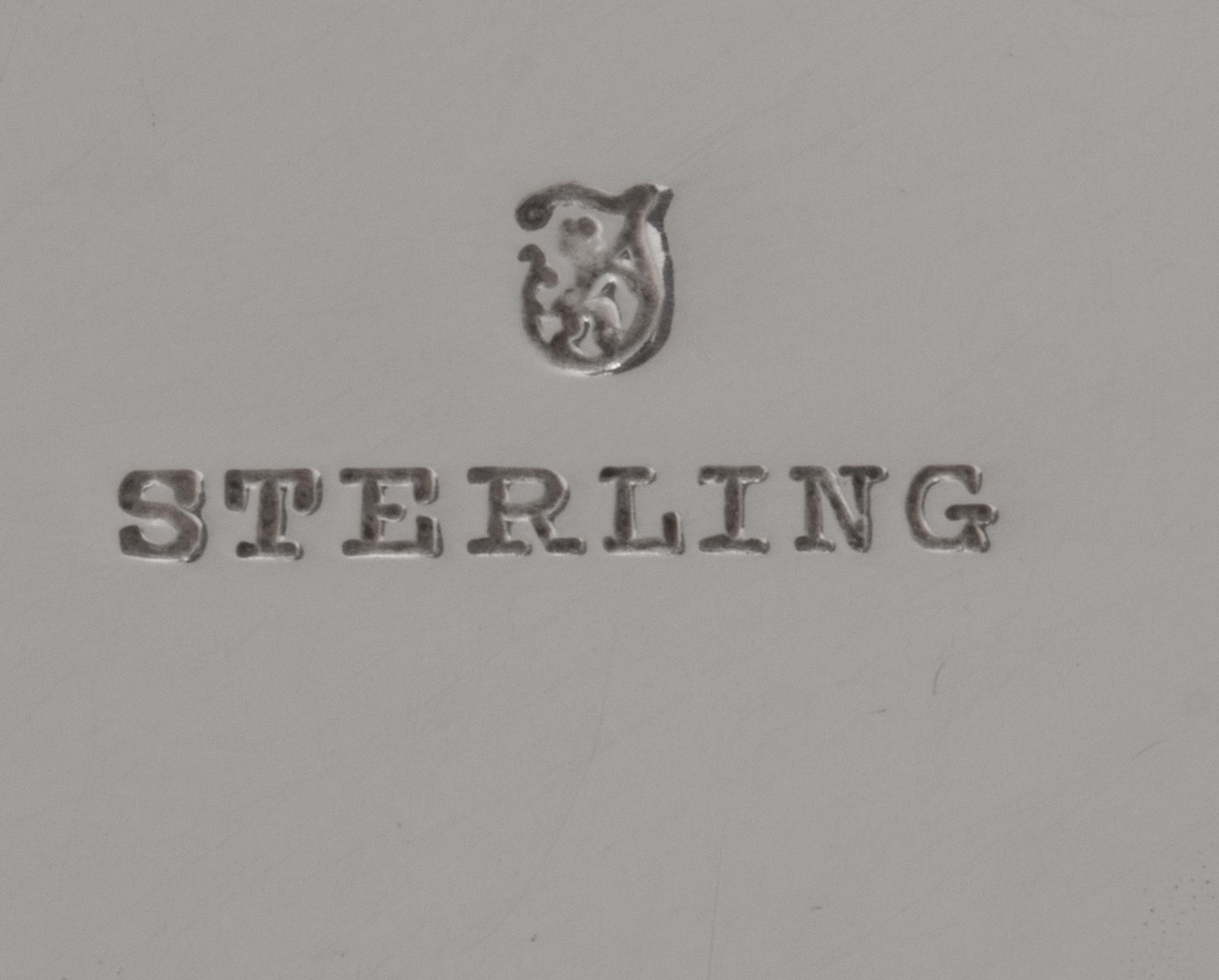 A Pair of American Silver Serving Bowls