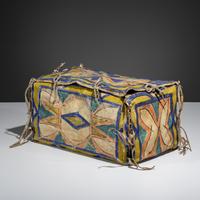 Sioux Painted Parfleche Box