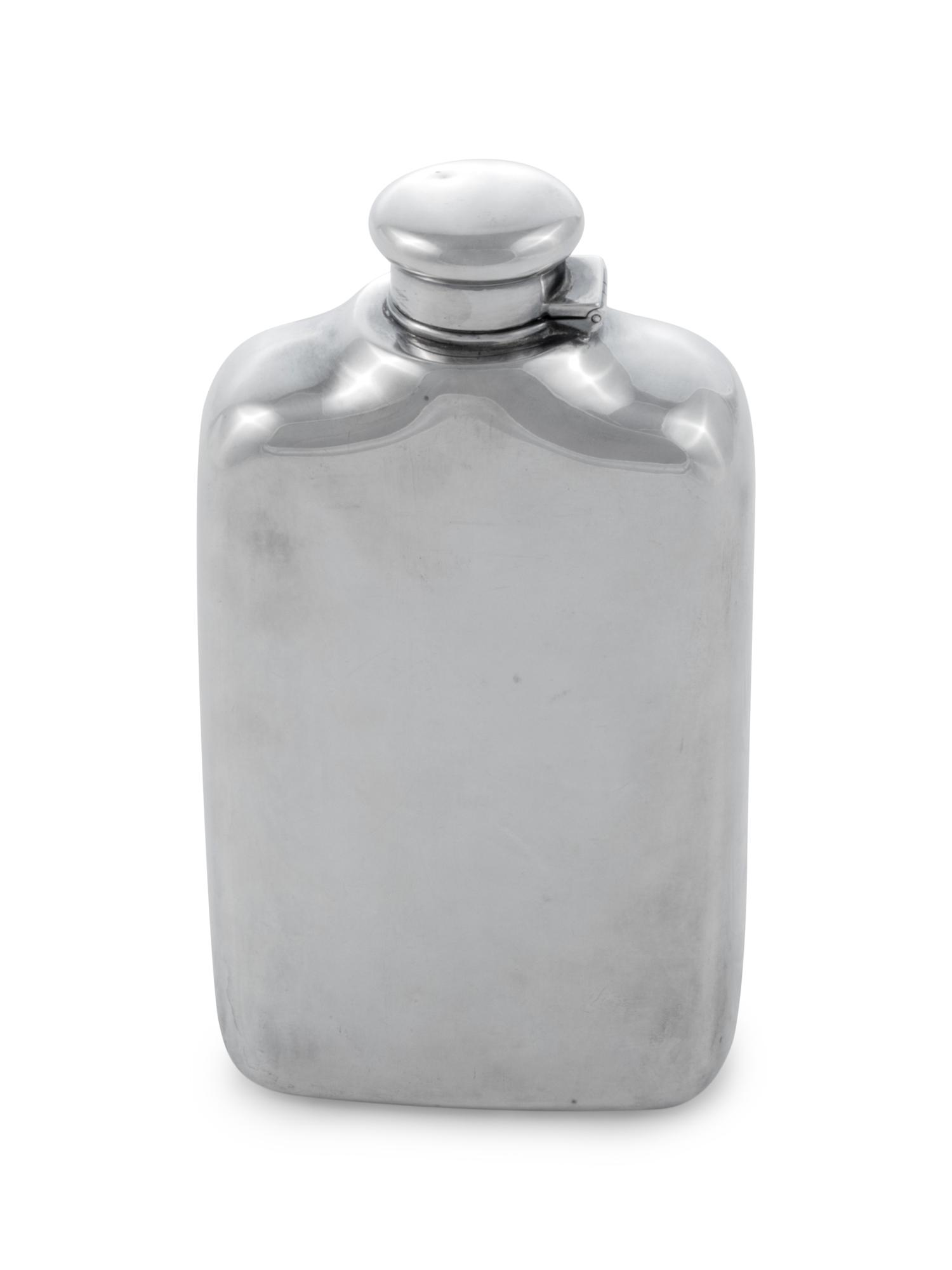 A Tiffany & Co. Silver Flask