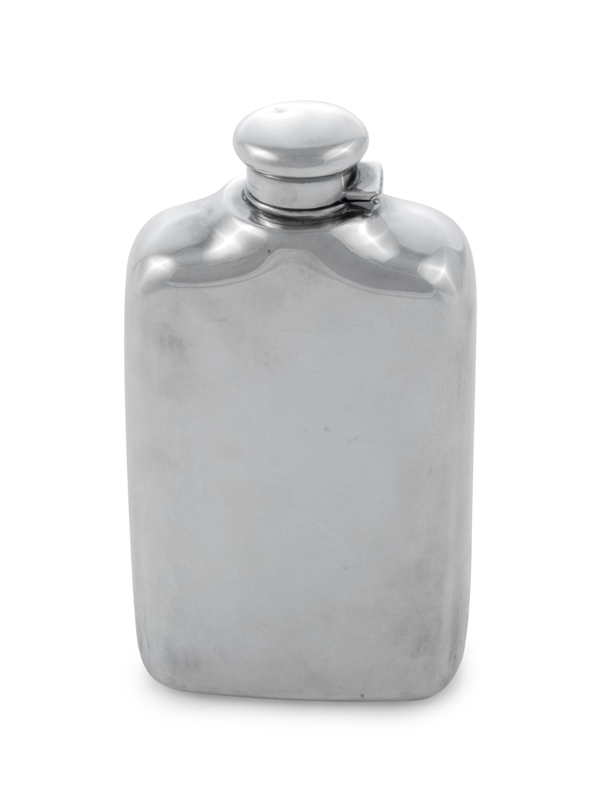 A Tiffany & Co. Silver Flask