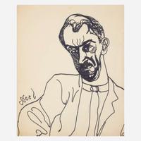 Alice Neel (American, 1900-1984) Phil Bard