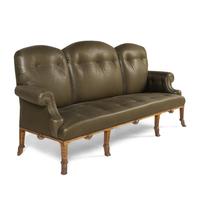 A George III Style Giltwood Sofa