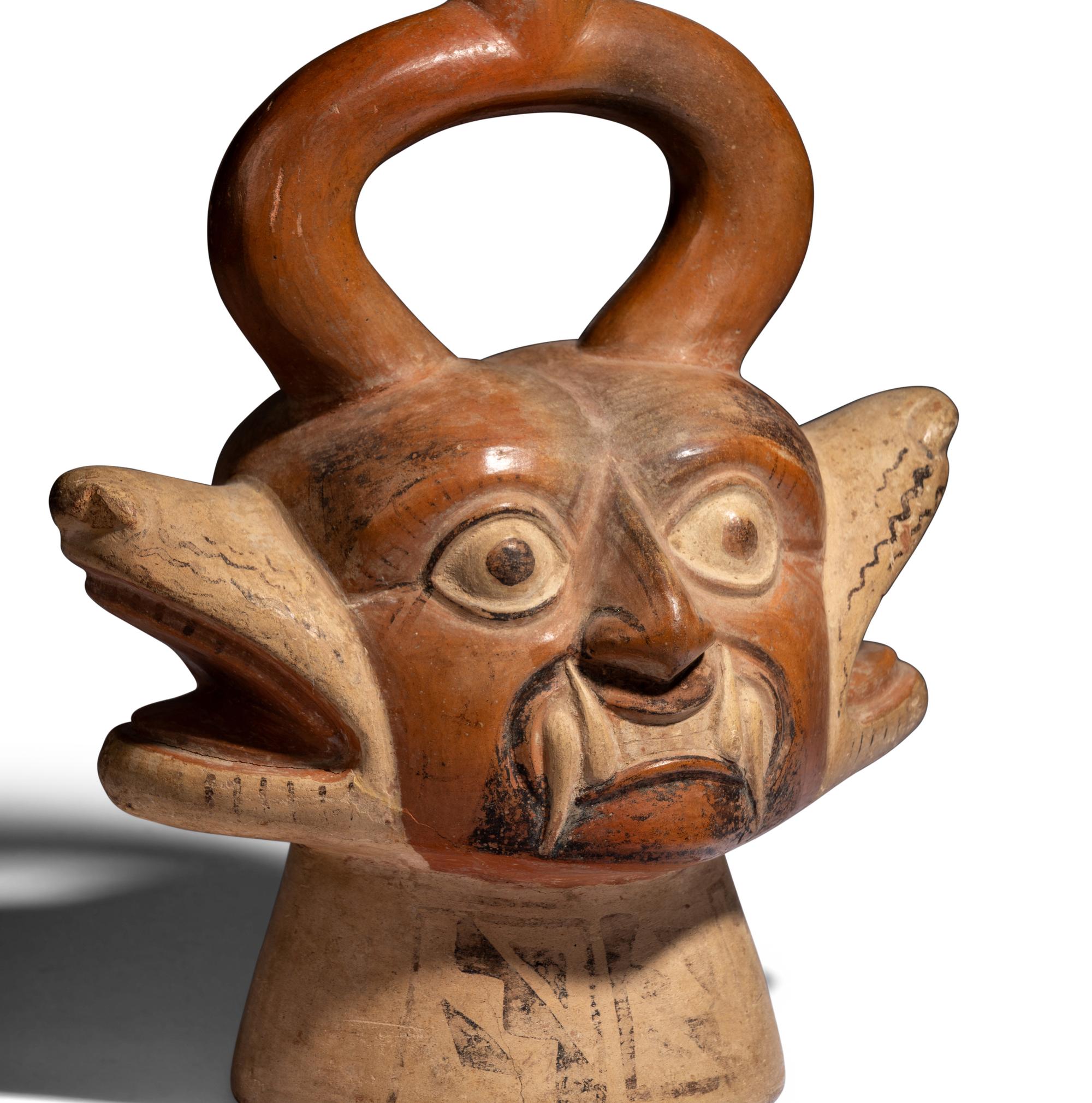 A Moche Stirrup Vessel