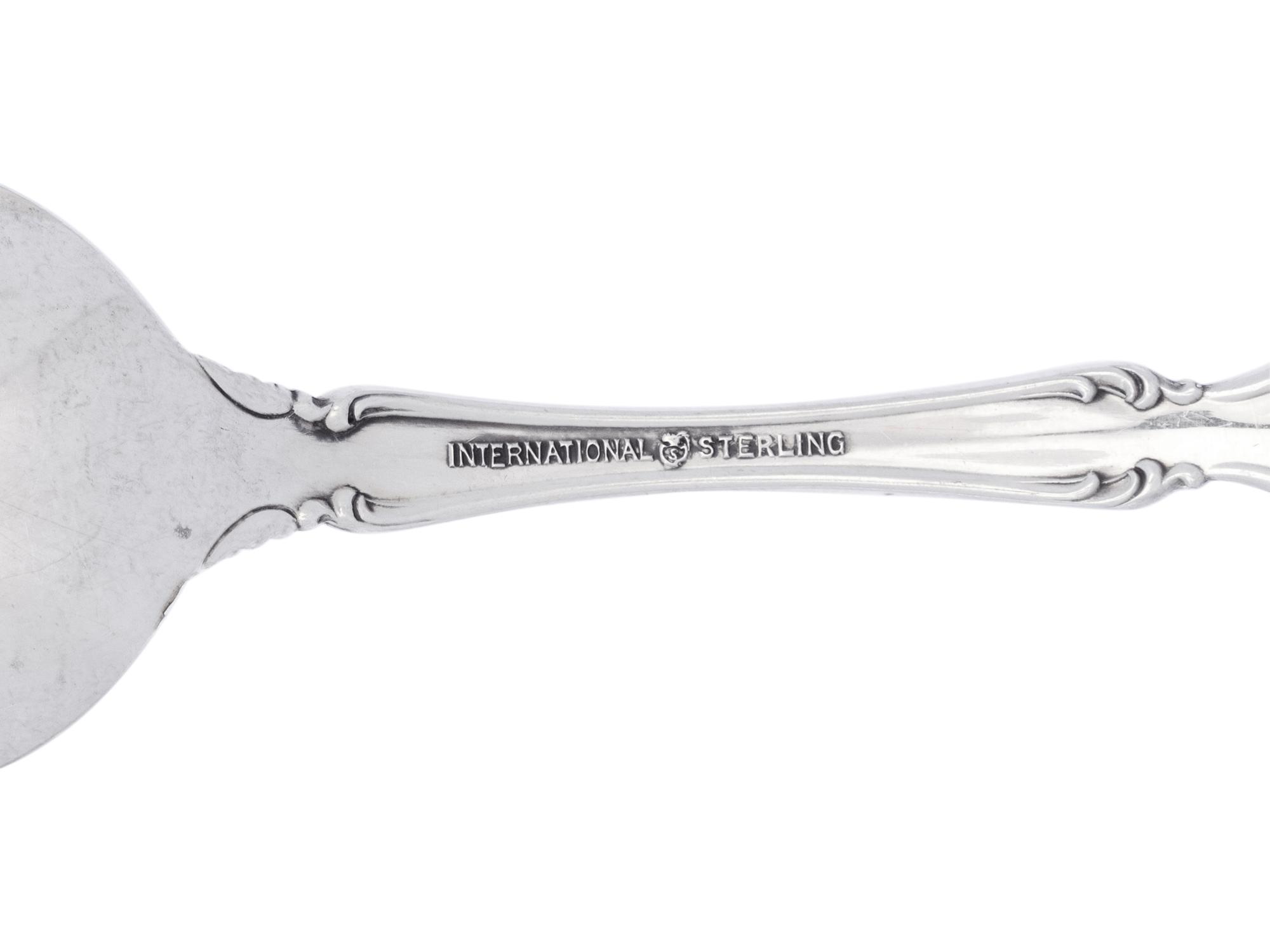An American Silver Flatware Service