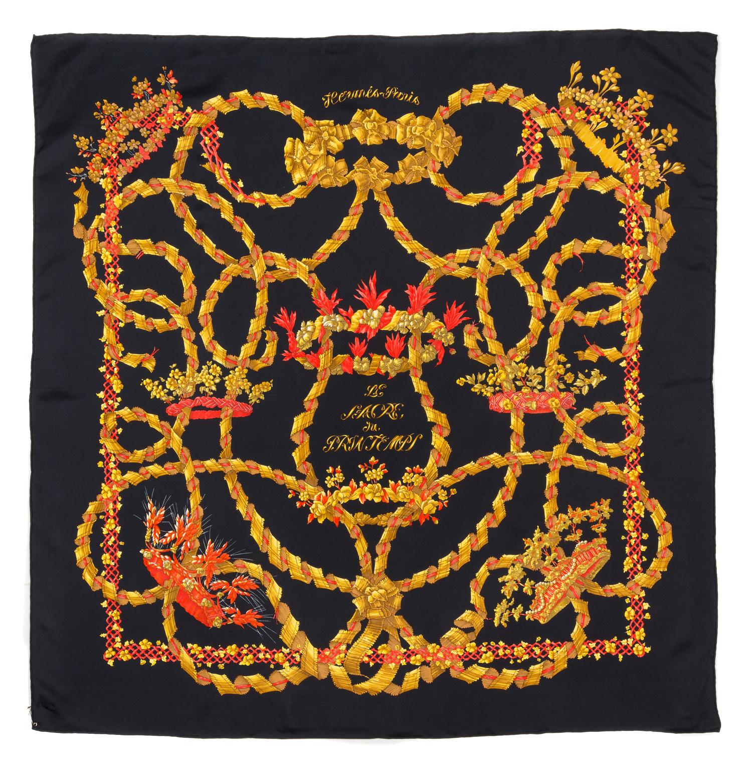 An Hermes 90cm Silk Scarf, 36" x 36"