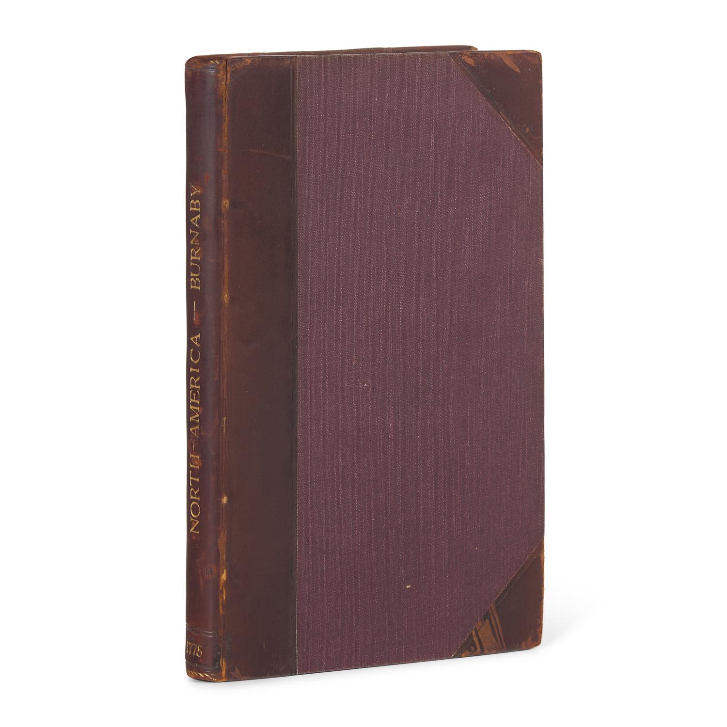 [Travel & Exploration] Burnaby, Rev. Andrew. Travels Through the Middle Settlements in North-America. In the Years 1759 and 1760. With Observations Upon the State of the Colonies