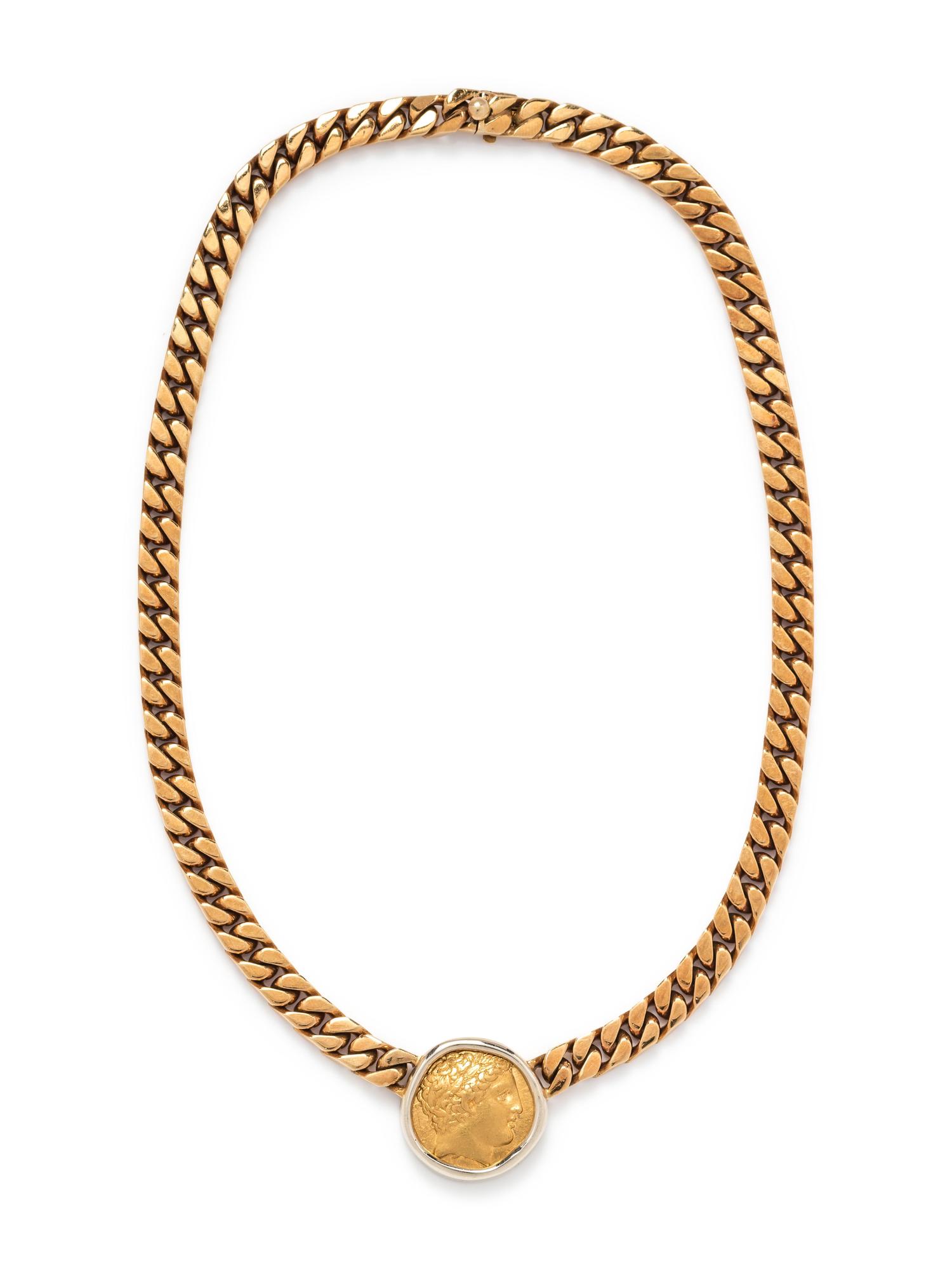 Bvlgari, Gold Coin Necklace