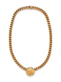 Bvlgari, Gold Coin Necklace