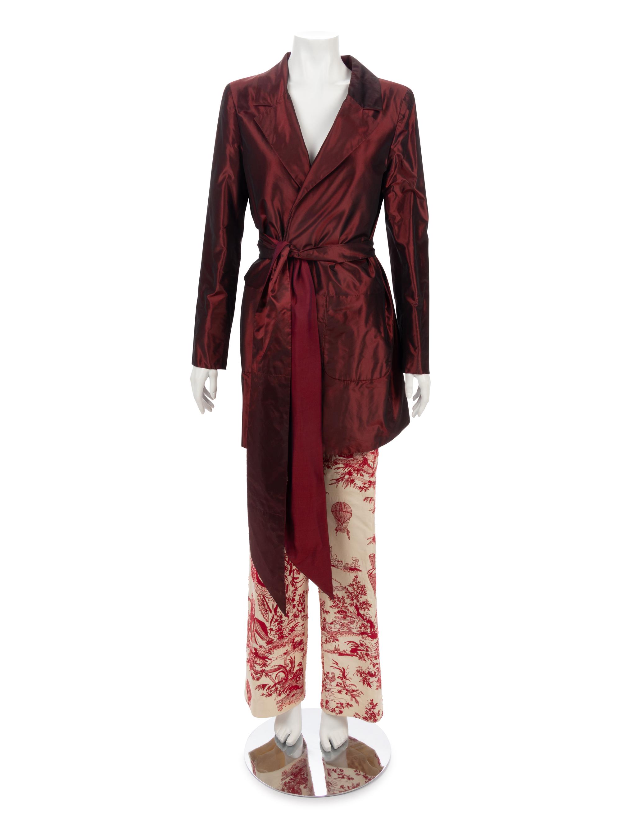 Oscar de la Renta Three-Piece Pant Ensemble