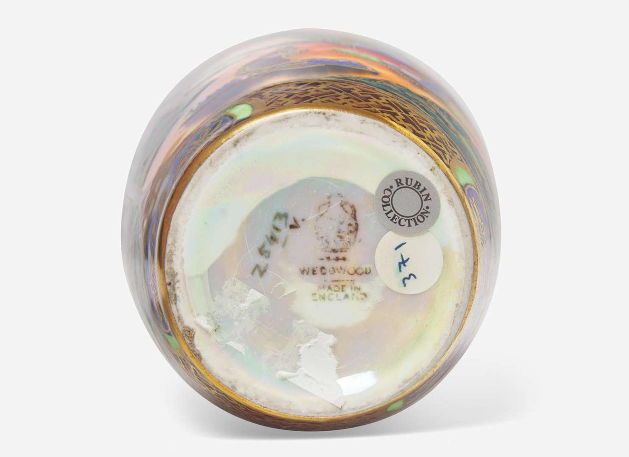 A Wedgwood Flame Fairyland Lustre Vase, UK, 1920s
