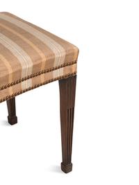 A George III Mahogany Hall Bench