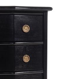 A Pair of Ebonized Chests of Drawers