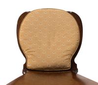 A Pair of George II Mahogany Hall Chairs