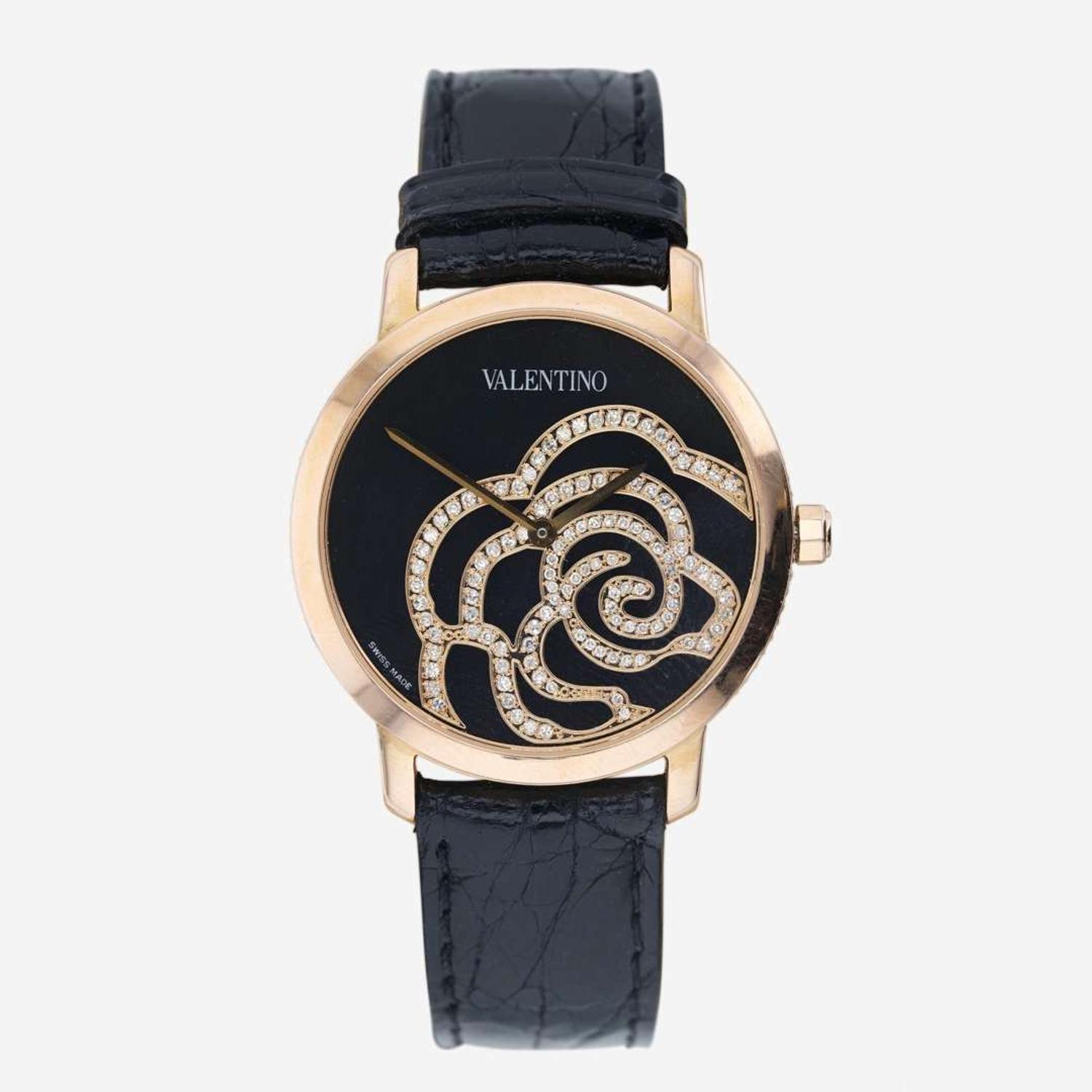A lady's diamond watch, Valentino