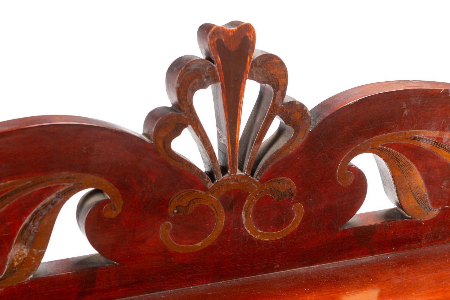 A Regency Brass Inlaid Cabinet