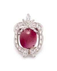 RUBY AND DIAMOND RING